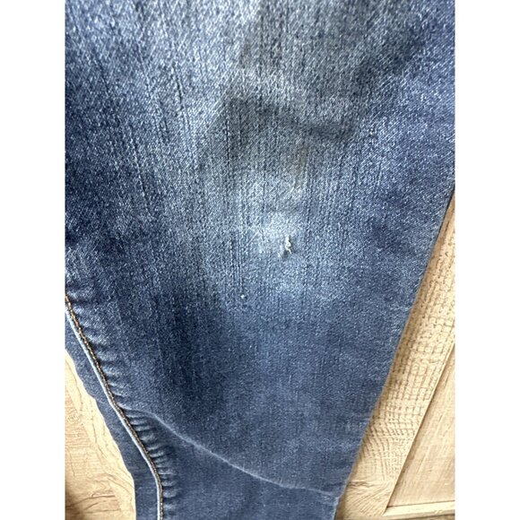 Lot of 3 Jordache Super Skinny Girls Blue Jeans Size 12 Button Fly Stretch Denim - Picture 11 of 12